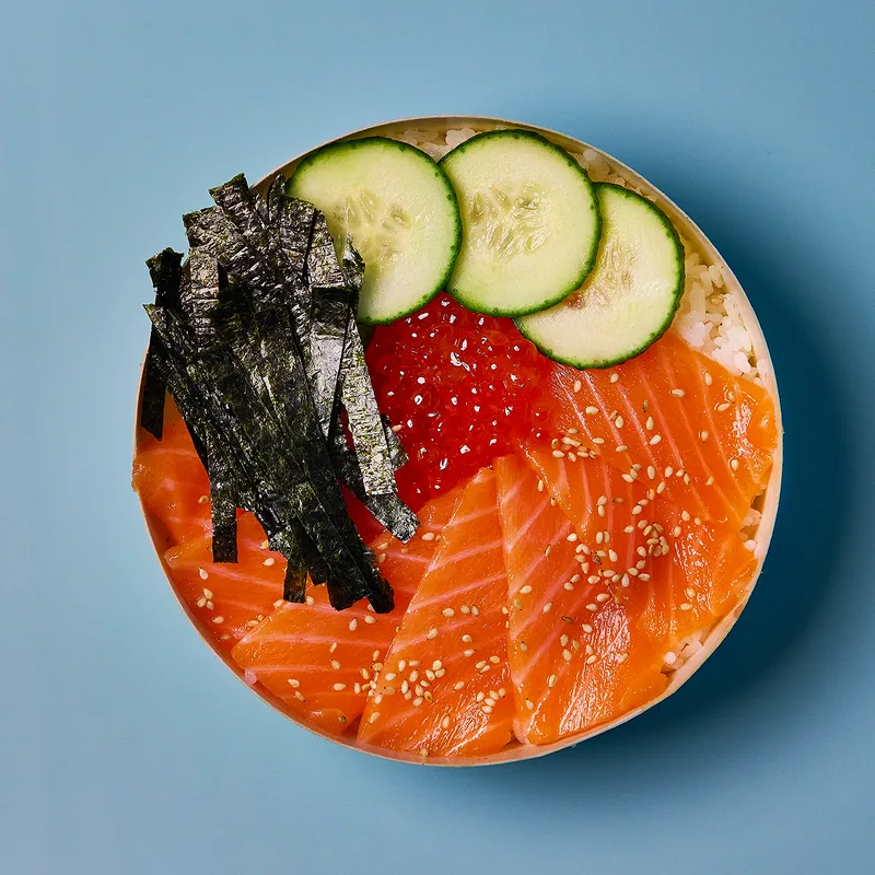 Salmon Donburi