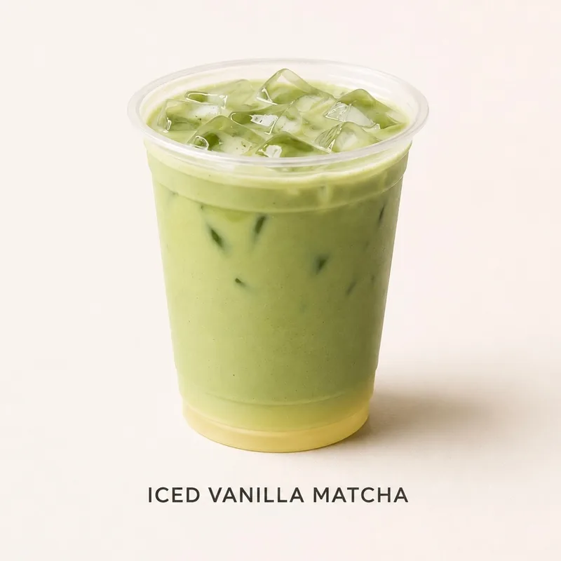 Iced Vanilla Matcha