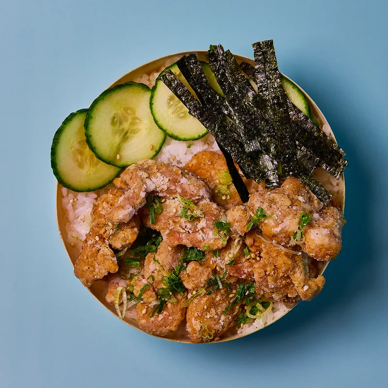 Chicken Kaarage Donburi Bowl