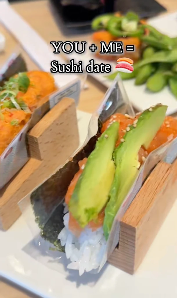 Happy Tuna sushi featured on Instagram, post 1