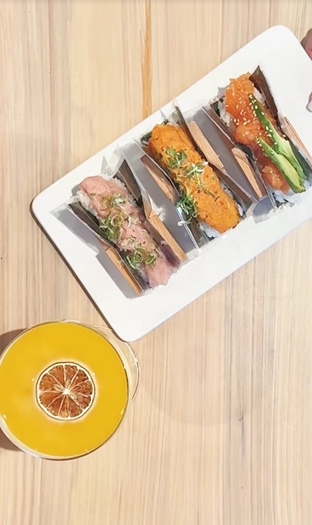 Happy Tuna sushi featured on Instagram, post 4